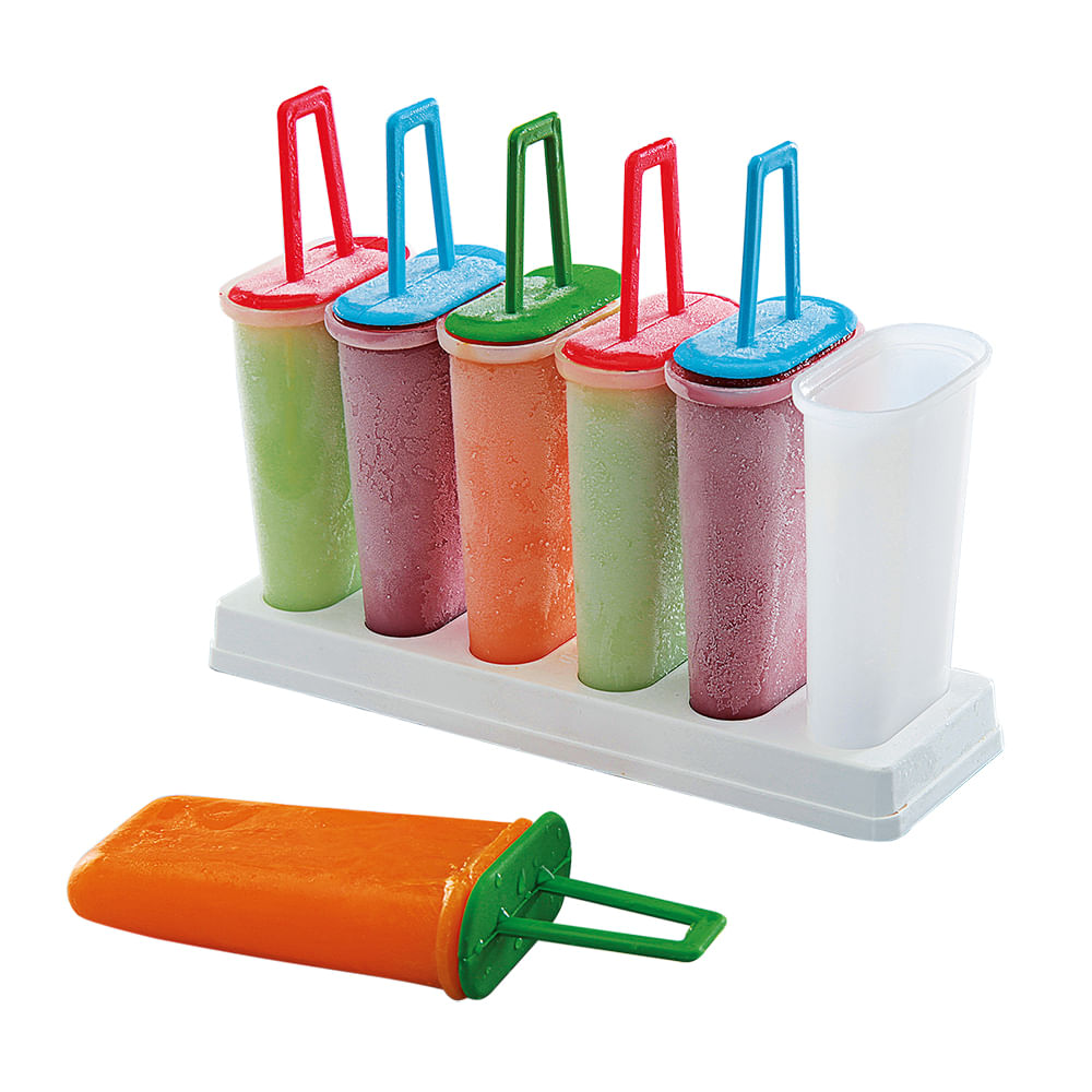 Jogo Para Sorvete Kit Para Sorvete Plástico 9 Peças Delta