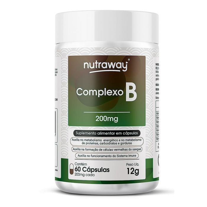 Complexo B 200 mg 60 Cápsulas