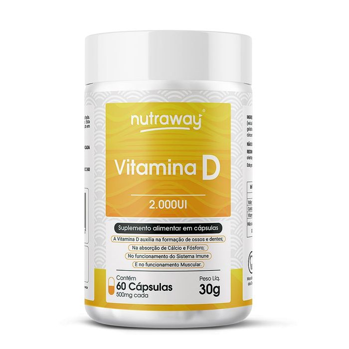 Vitamina D 2000Ui 60 Cápsulas