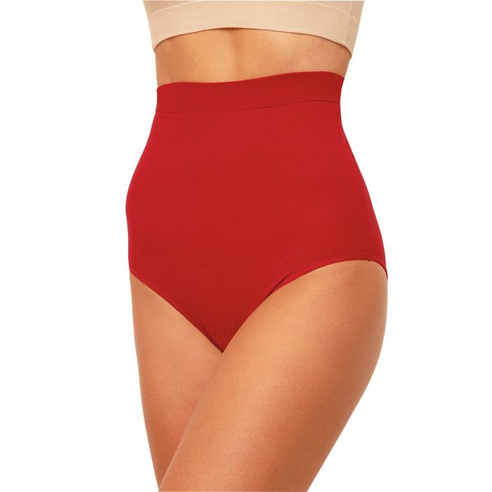 Calcinha Modeladora Alta Vermelha - Revendedora Mais Mobile